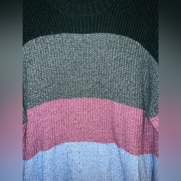 American Eagle color block sweater - Picture 3 of 7